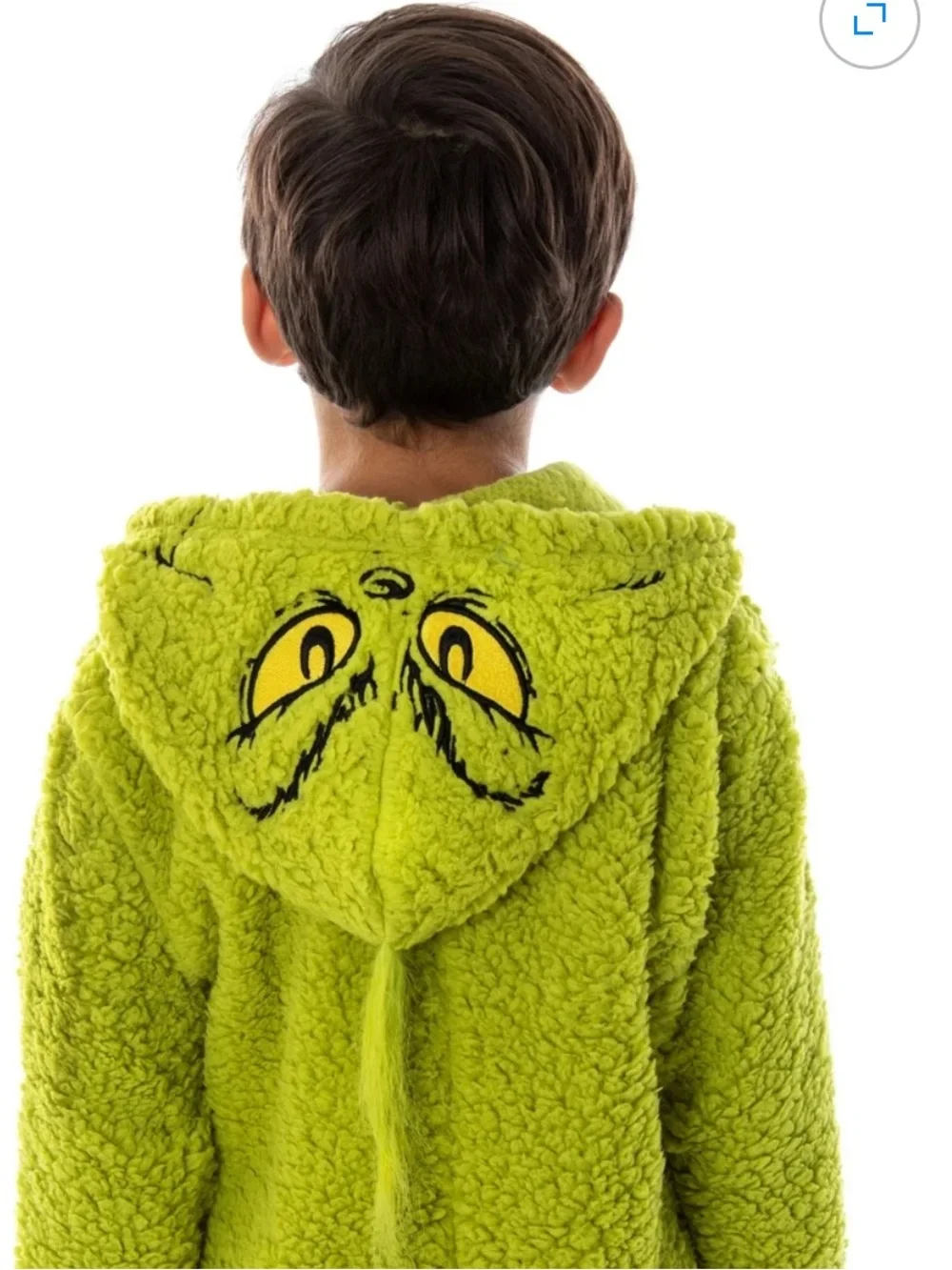 Kids Grinch Halloween Costume Size 10